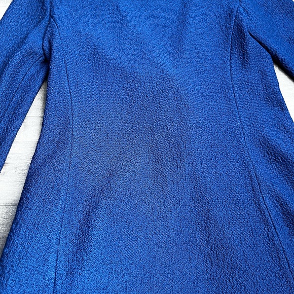 St. John Blue Jacket Button Blazer - Picture 7 of 7